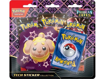 pokemon tcg paldean fates sticker collection Fidough