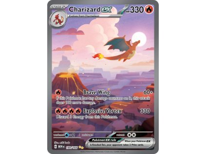 charizard 151 mew anglický pokémon