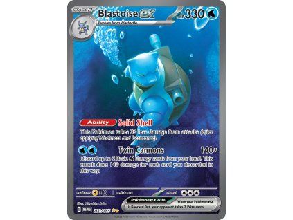 Blastoise 200/165 (NM) - Pokémon Karta 151