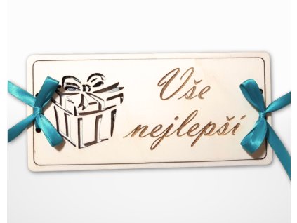 obalka na penize drevena vse nejlepsi oslava originalni darek