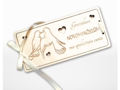 svatebni obalka na penize drevo preklizka kapsa na svatebni dar obal