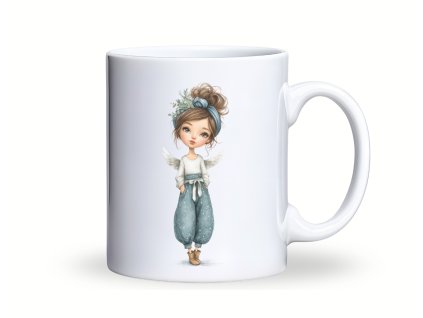 hrníček s andělem na čaj kávu