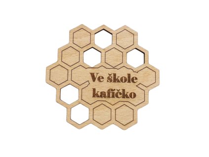 Dárek pro učitele - Podtácek pod kafe pod pivo