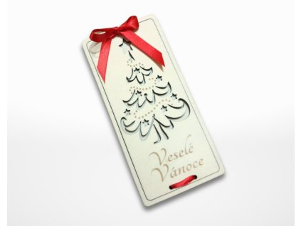 vanocni obalka na penize stromek