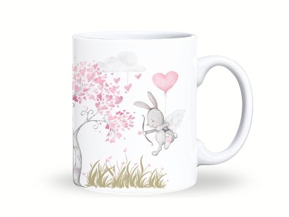 hrnek valentýn zajícek