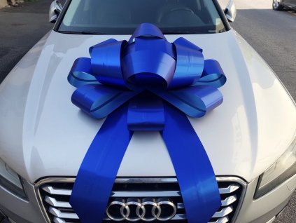 mašle na auto modrá automašle