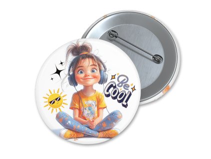 placka pripinacek be cool girl