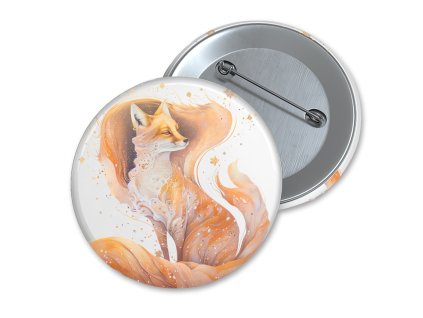 placka pripinaci s liskou button