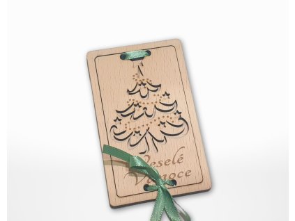 vánocni baleni penez stromek