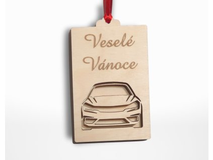 Krabicka ozdoba na darkovou kartu