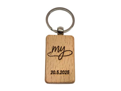 Personalizovaná klíčenka My se jménem | Cardum.cz