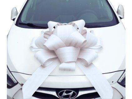 velka bila masle na auto