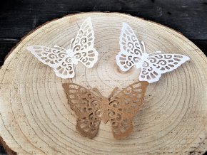 Dekorace na dárek - sada motýlů 1
