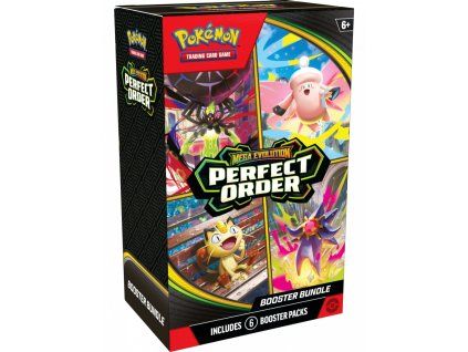 karetni hra pokemon tcg mega evolution perfect order booster bundle 900w