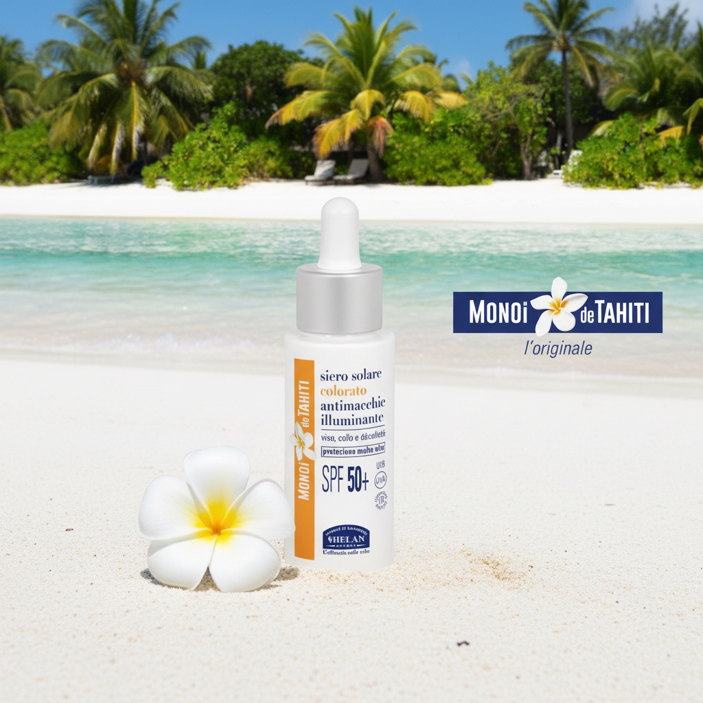 Naše letní must-have: HELAN MONOI DE TAHITI SPF 50+ proti pigmentovým skvrnám