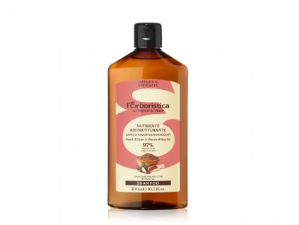 Erboristica Šampon reparační se lněným olejem a bambuckým máslem 300 ml
