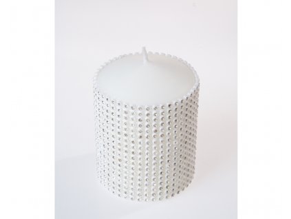 EDG Italy Svíčka dekorační se štrasem