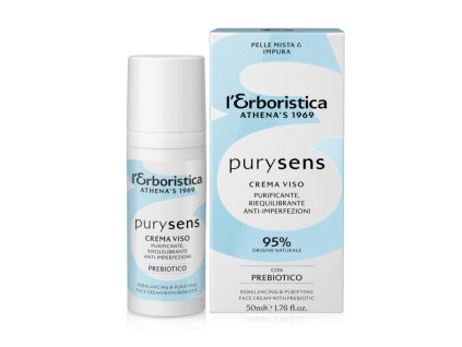 Erboristica Purysens Pleťový krém s prebiotikem na problematickou pleť 50 ml