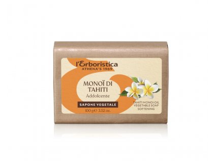 Erboristica Mýdlo tuhé rostlinné s tahitským Monoi a kokosovým olejem 100 g