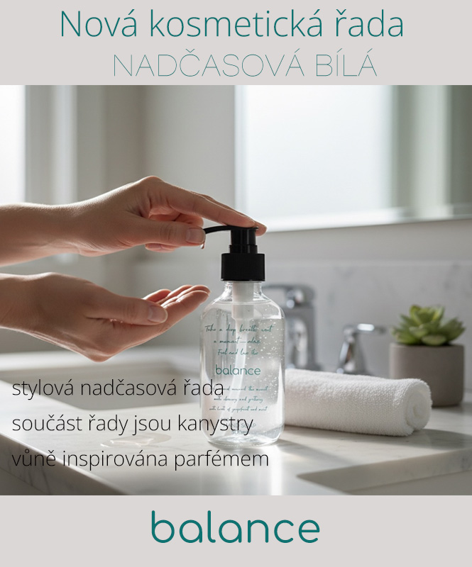 rada balance pro spa a hotelove koupelny bila