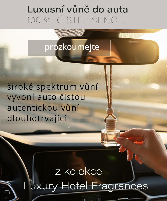 luxusní vůně do auta