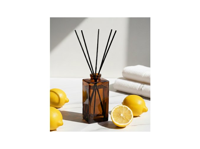 Luxusni parfem v difuzeru 150ml s tycinkami just lemons