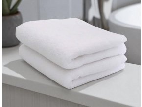 Rucník 50 x 90 cm, 450 gsm, bily www.caretrade.cz