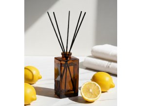 Luxusni parfem v difuzeru 150ml s tycinkami just lemons