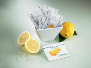 Osvěžující ubrousky - s citronovou vůní