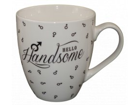 Porcelánový hrnek Hello pro něj, 450 ml