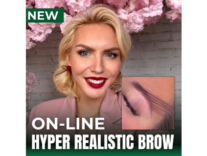 On-line školení HYPER REALISTIC BROW
