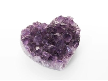 Ametyst drúza srdce AA