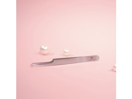LONG NOIR45 Curved Tweezers