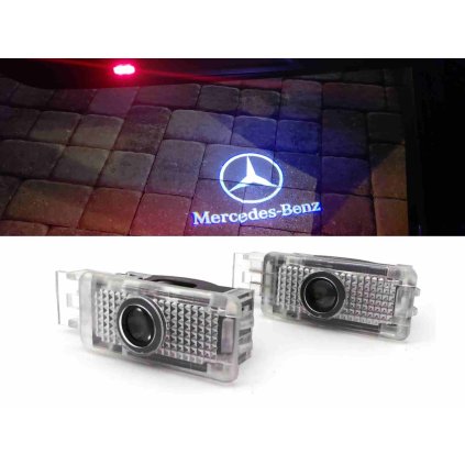 led osvetleni dveri mercedes