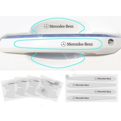 samolepky pod kliky mercedes