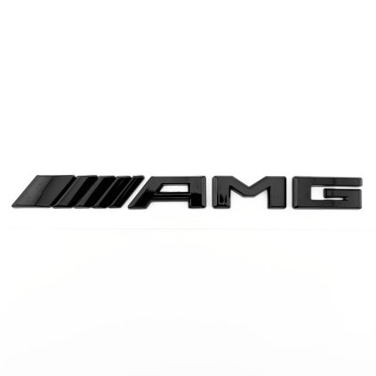 cerny leskly napis amg