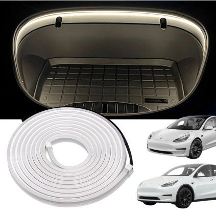 osvetleni predniho kufru model3 model y tesla