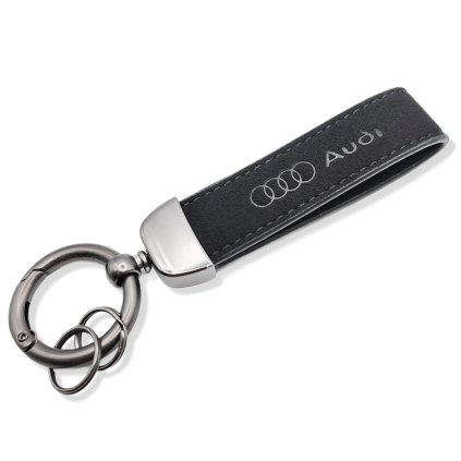 Klíčenka Audi - alcantara