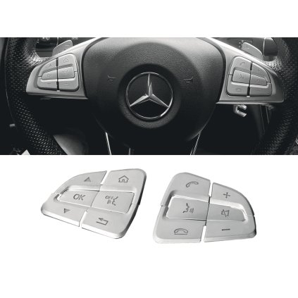 mercedes tlacitka volantu