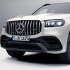 amg line exterior kompatibilni chrom maska gls x167