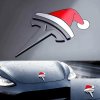 tesla vanocni dekorace auto