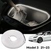 led pasek osvetleni frunk tesla model 3 2021 2023