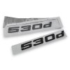 bmw napis 530d