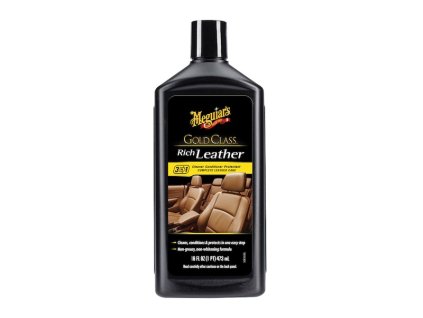 meguiars gold class rich leather cleaner conditioner cistic a kondicioner na prirodni i umelou kuzi 473 ml 2