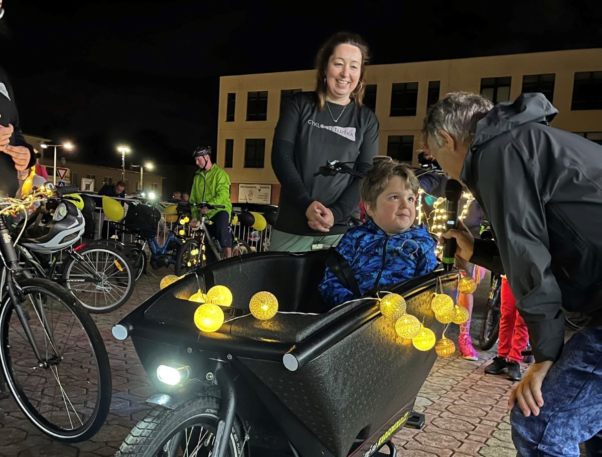 Cargo Bike Daddy partnerem charitativní jízdy Cyklosvětluška