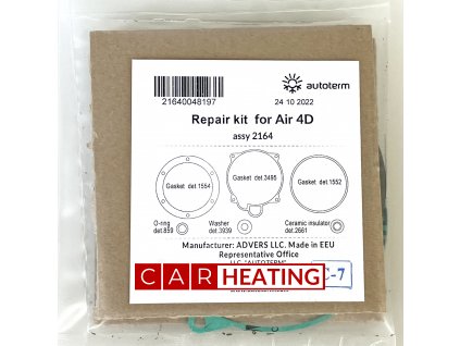 carheating planar repairkit tesneni 12V 4D