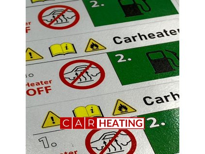 carheating etiketa STK