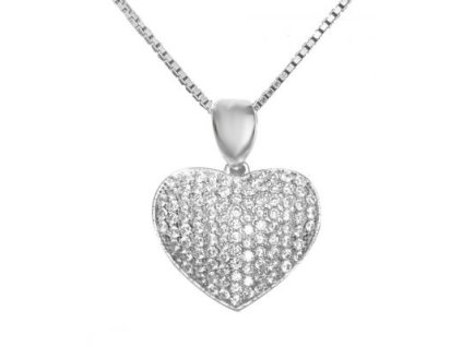7284 9 stribrny prives se zirkony isabela