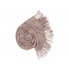 Pashmina Carlo Romani P27 (jemně hnědá)