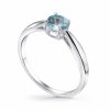 Stříbrný prsten S PŘÍRODNÍM TOPAZEM NEW ORLEANS
